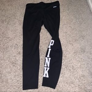 PINK Cropped Leggings